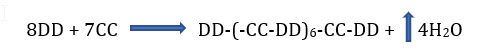 过量反应物公式。聚酯树脂基本原理
