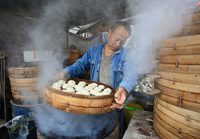 Steamed bread is a staple of Asian cuisine.