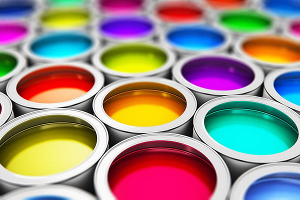 paint buckets with colorful paint - Learn more about direct to metal paints
