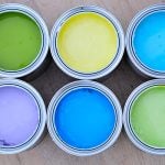 photo of paint cans - learn more about the dispersion process