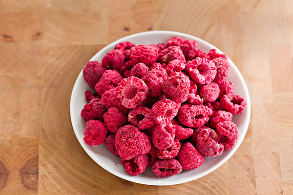 freeze-dried-raspberries - Learn more about freeze-drying